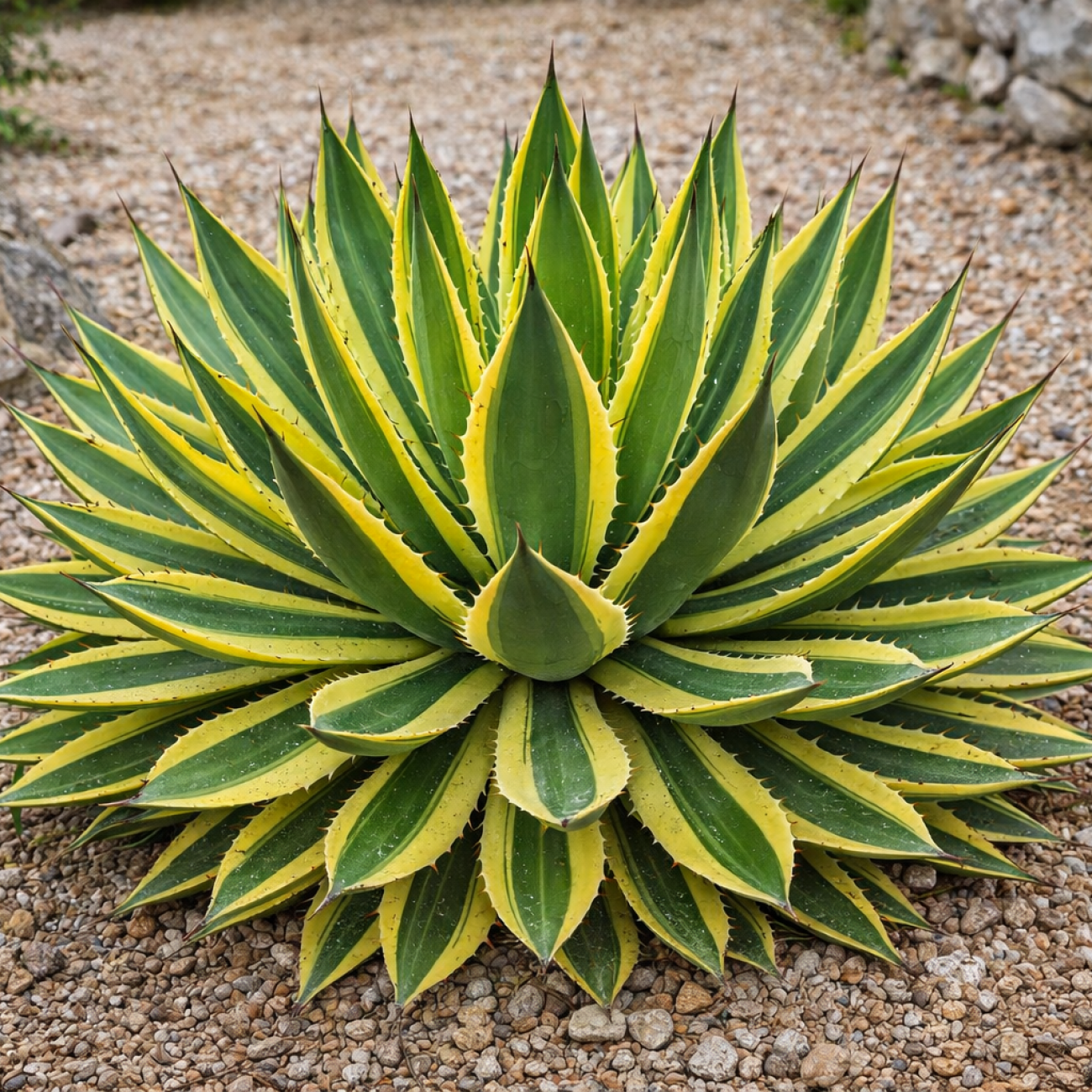 Obrázok Agáva hrebeňovitá (Agave Lophantha) ´QUADRICOLOR´ - výška 20-30 cm, Ø 50-60 cm, kont. C50L (-6°C)